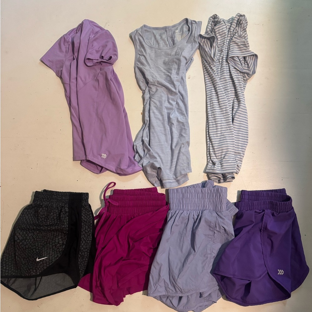 Girls Activewear Bundle Sz 10 (large)